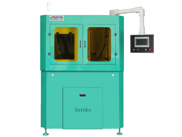 Fully enclosed single-side grinding and polishing machine